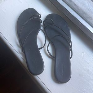 REFORMATION - Black Sandals - 9.5